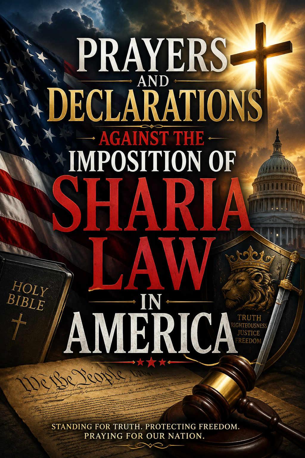 Prayers and Declarations Against the Imposition of Sharia Law in America