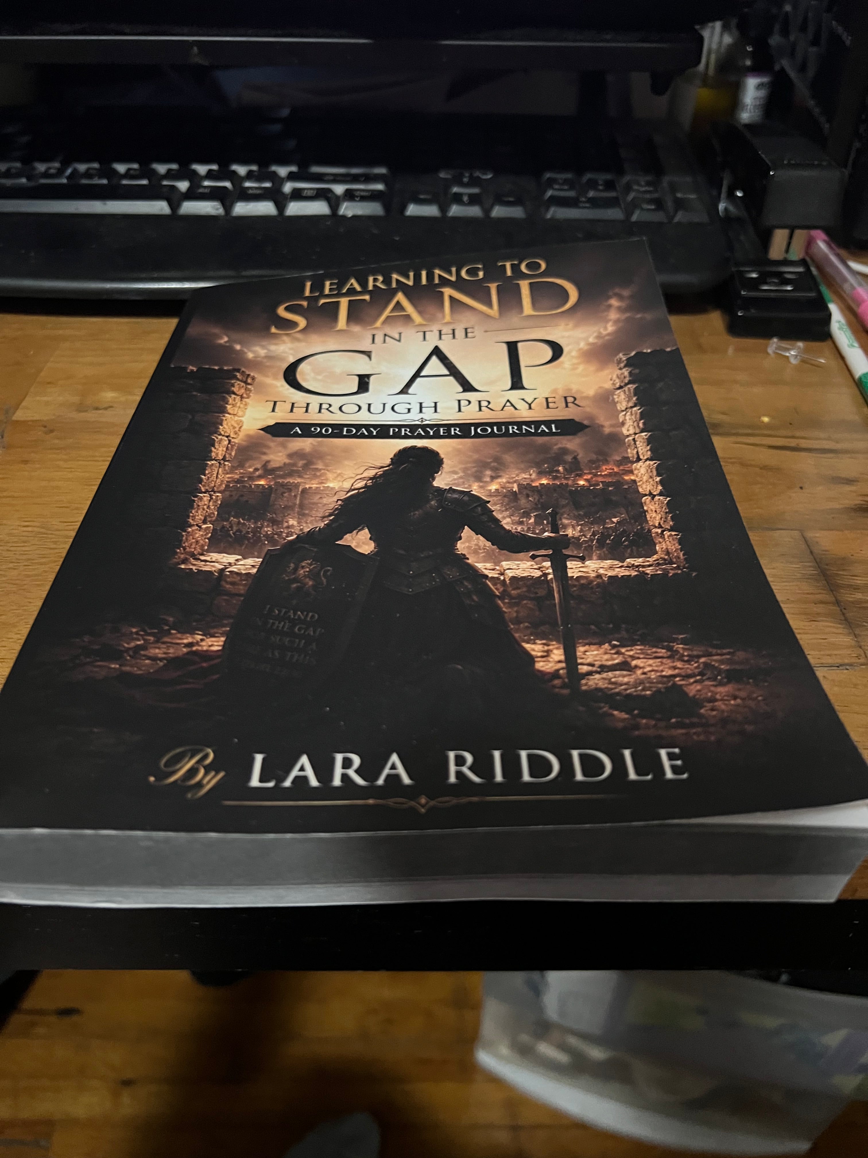 Learning To Stand In The Gap through Prayer. A 90 day prayer journal